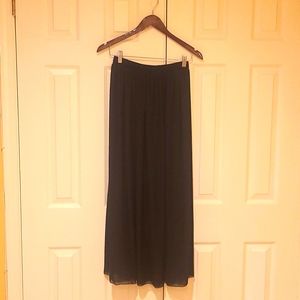NWT Chiffon Full length skirt